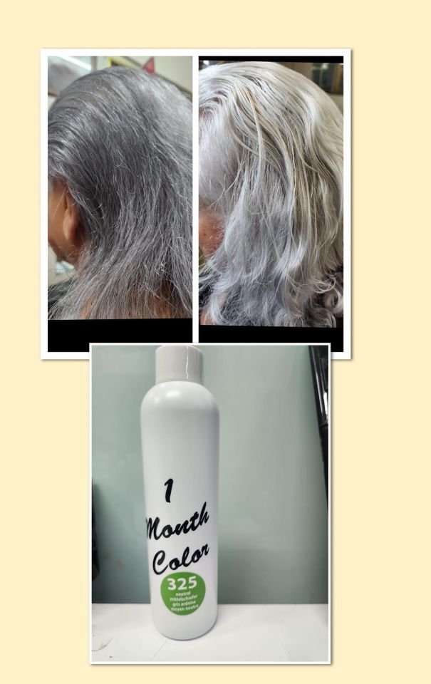 1 Month Color 301 Doğal Saç Renklendirici Cilası 250 ml. 301