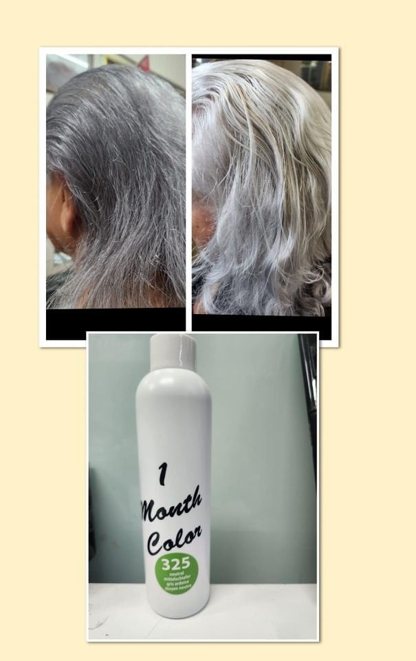 1 Month Color 301 Doğal Saç Renklendirici Cilası 250 ml.