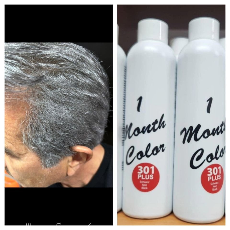 1 Month Color 301 Doğal Saç Renklendirici Cilası 250 ml.