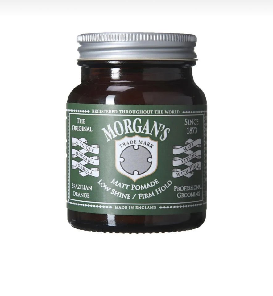 Morgan's Pomade Morgan's Low Shine Sert Tutuşlu Mat Saç Şekillendirici Pomat (GREEN LABEL) 100gr
