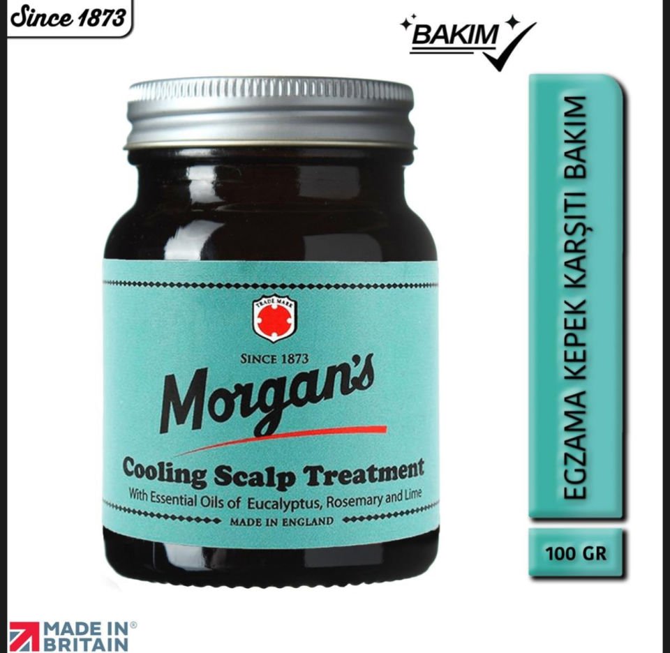 Morgan's Pomade Cooling Scalp Treatment Ferahlatıcı Baş Derisi Bakım Kremi 100gr