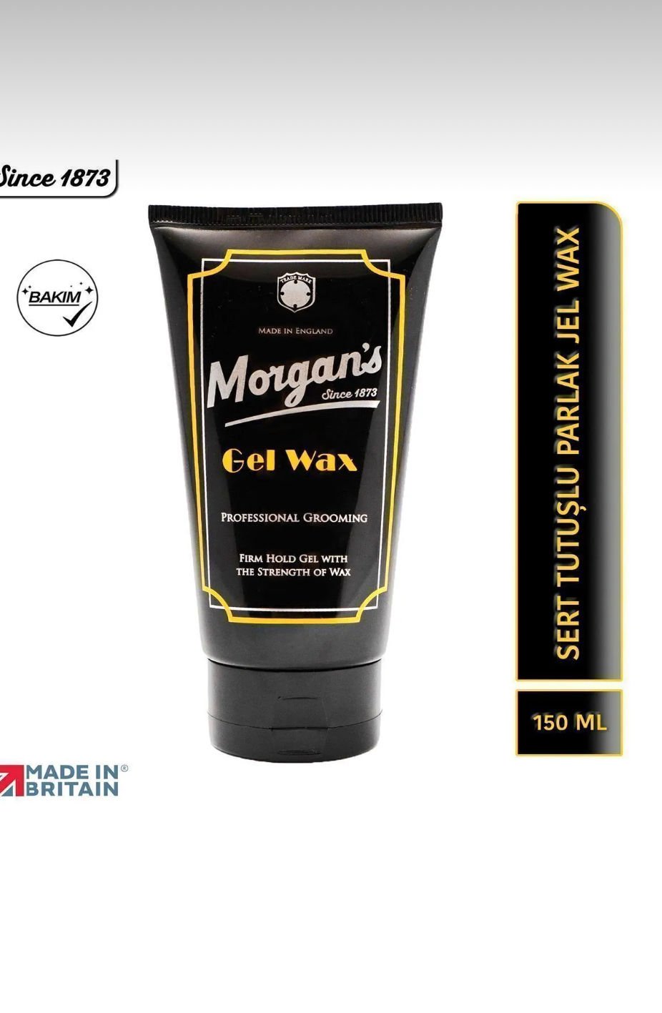 Morgan's Pomade Gel Wax Firm Hold Gel - Güçlü Tutuşlu Uzun Süreli Kalıcı Wax 150 ml