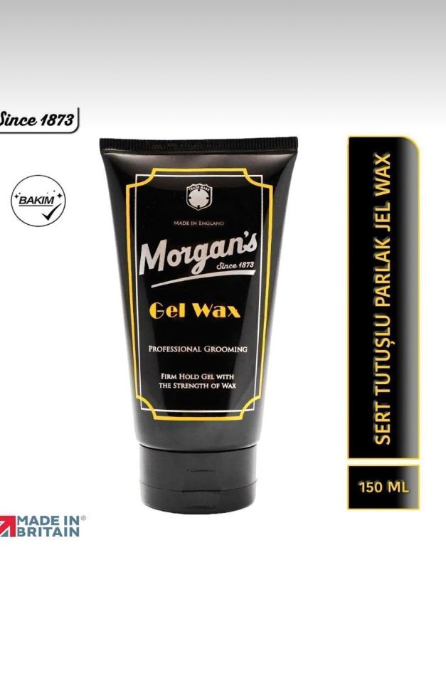 Morgan's Pomade Gel Wax Firm Hold Gel - Güçlü Tutuşlu Uzun Süreli Kalıcı Wax 150 ml