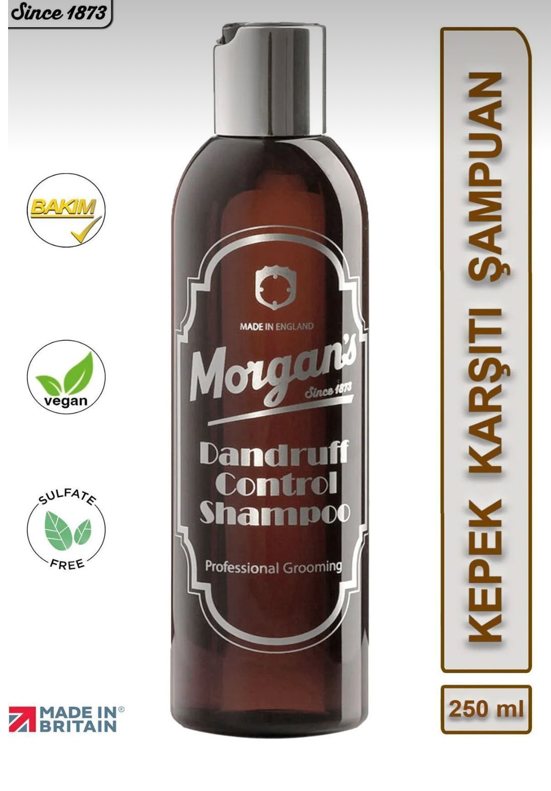Morgan's Pomade Dandruff Control Shampoo - Kepek Kontrol Erkek Şampuanı 250 ml