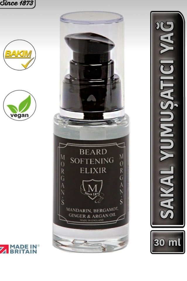Morgan's Pomade Beard Softening Elixir - Sakal Yumuşatıcı Elixir Yağ 30 ml