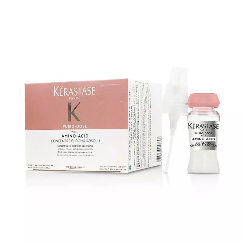 Kerastase Fusio Dose Concentre Chroma Absolu Boyalı ve Röfleli Saçlar İçin Renk Koruyucu Kür 10x12ml