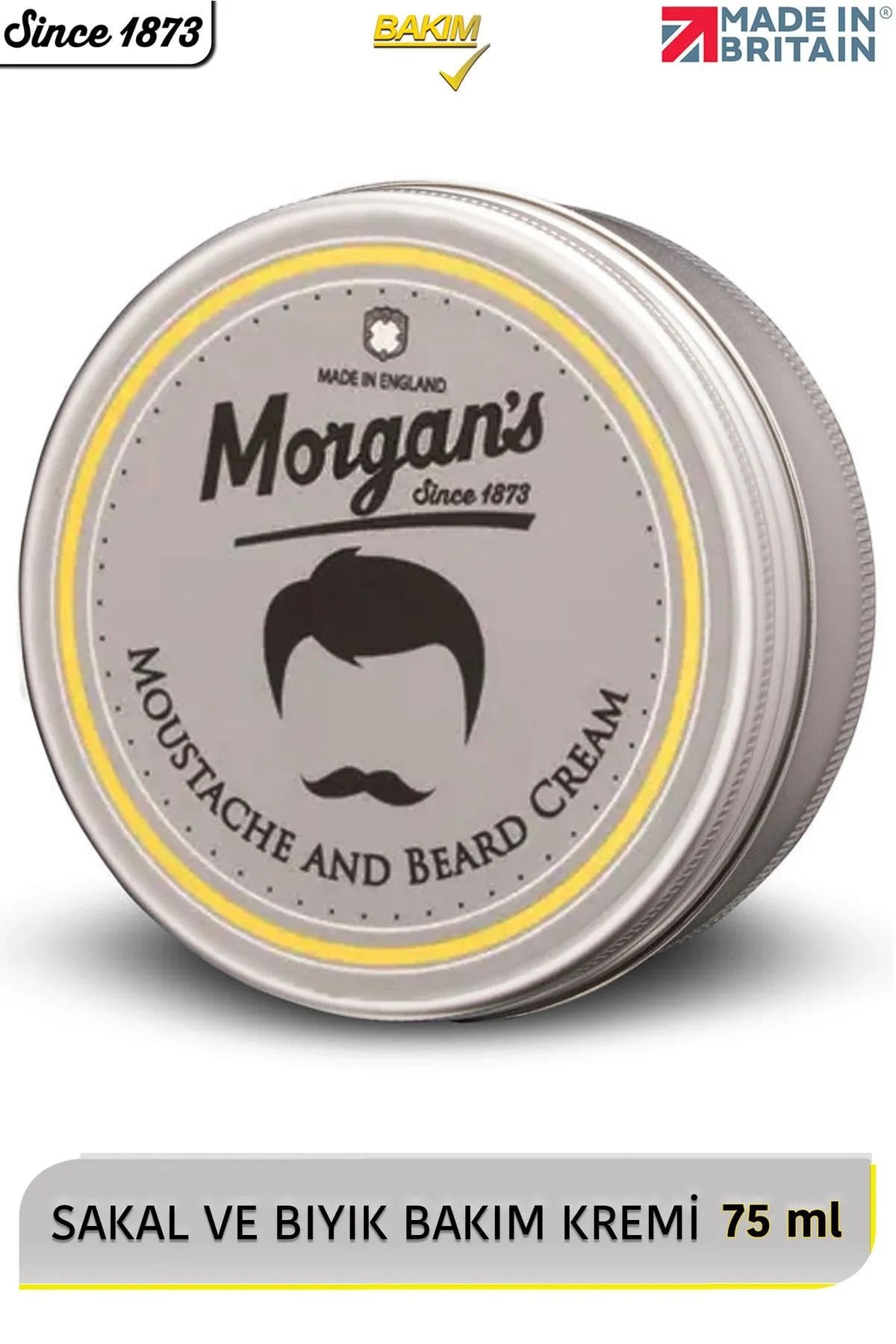 Morgans Pomade Moustache And Beard Cream - Nemlendirici Bıyık Ve Sakal Kremi 75 ml