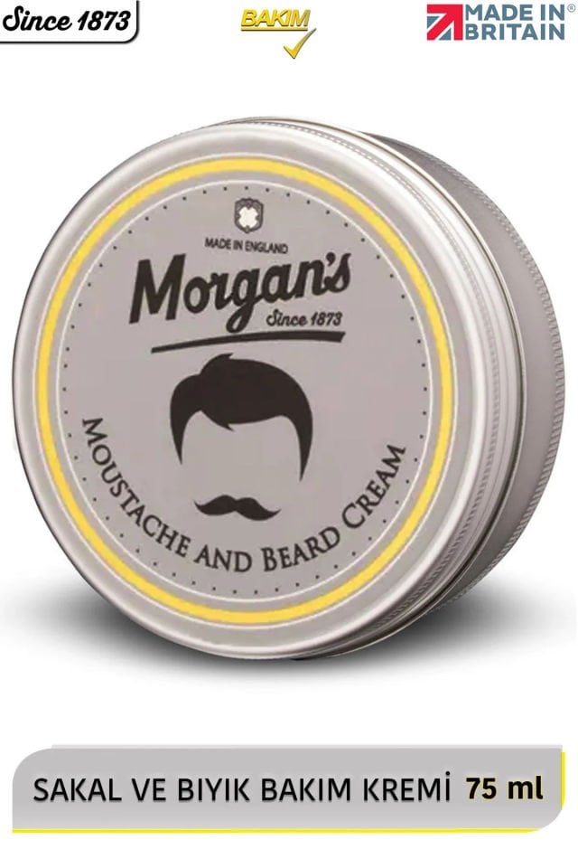 Genel Markalar Morgans Pomade Moustache And Beard Cream - Nemlendirici Bıyık Ve Sakal Kremi 75 ml