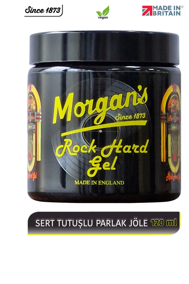 Morgan's Pomade Rock Hard Gel - Sert Tutuşlu Şekillendirici Jel 125 ml