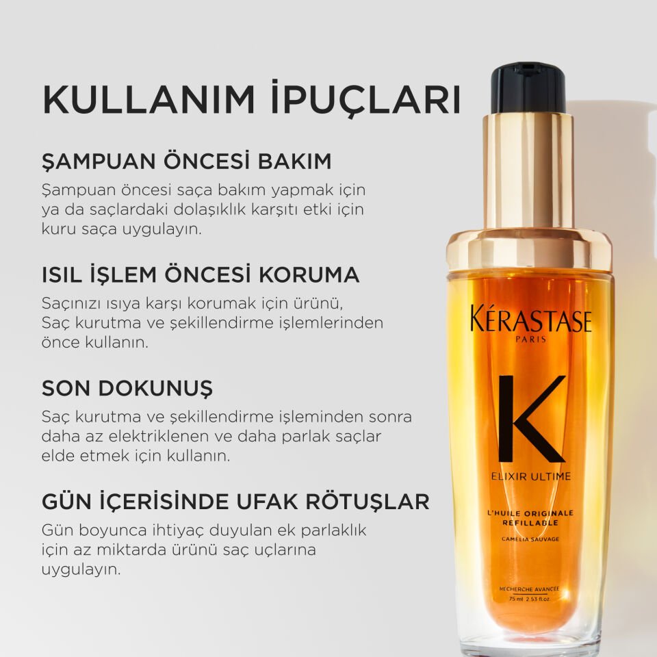 Kerastase Elixir Ultime L'Huile Originale Saç Yağı 75 ml