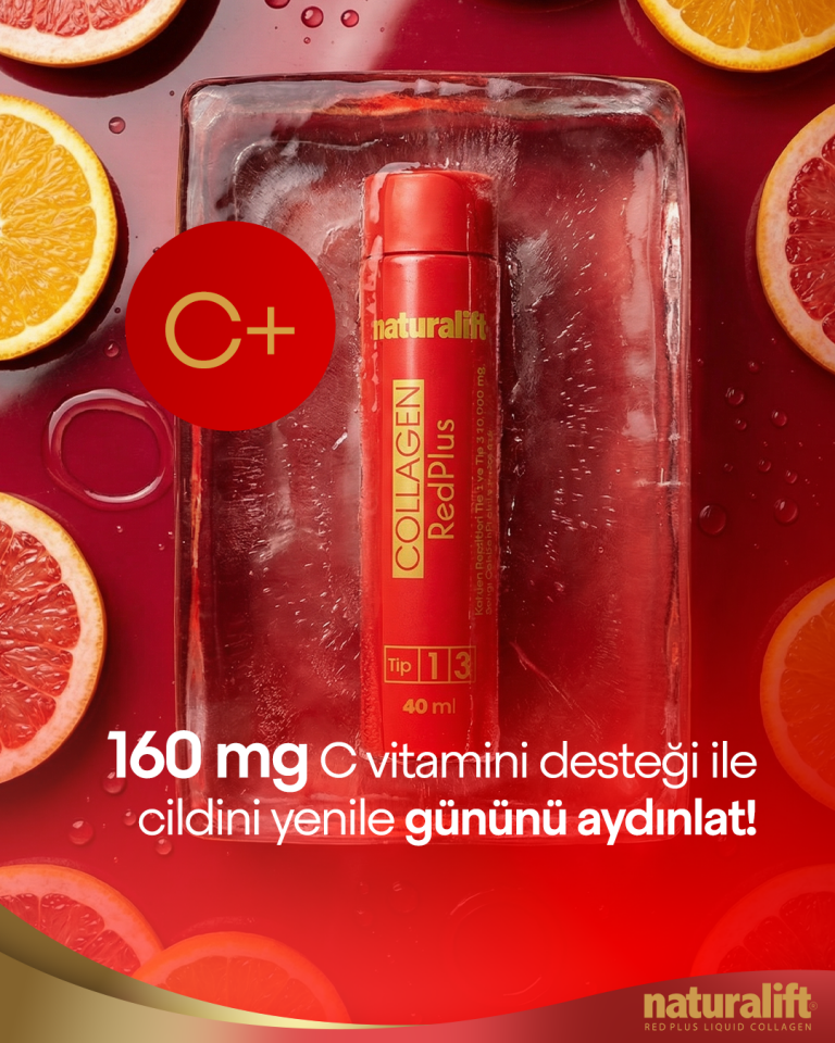 Naturalift Collagen Redplus Shot İçilebilir 30 Shot 40ml