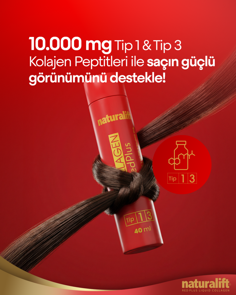 Naturalift Collagen Redplus Shot İçilebilir 30 Shot 40ml