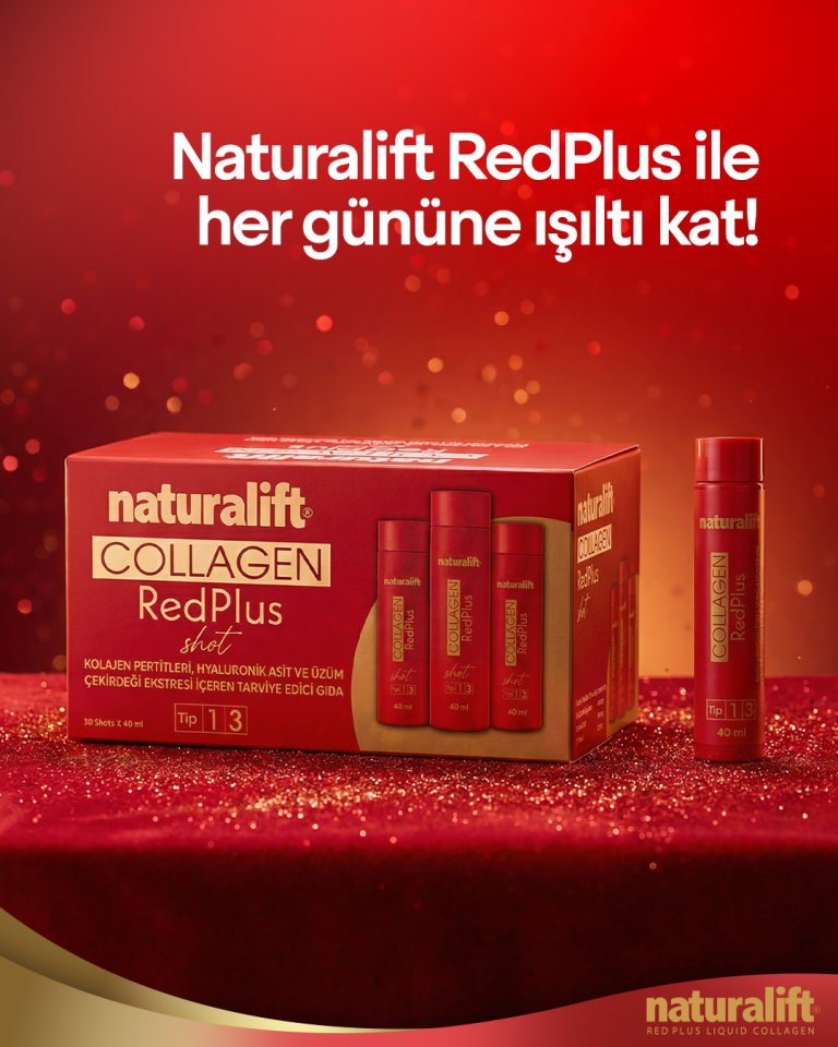 Naturalift Collagen Redplus Shot İçilebilir 30 Shot 40ml