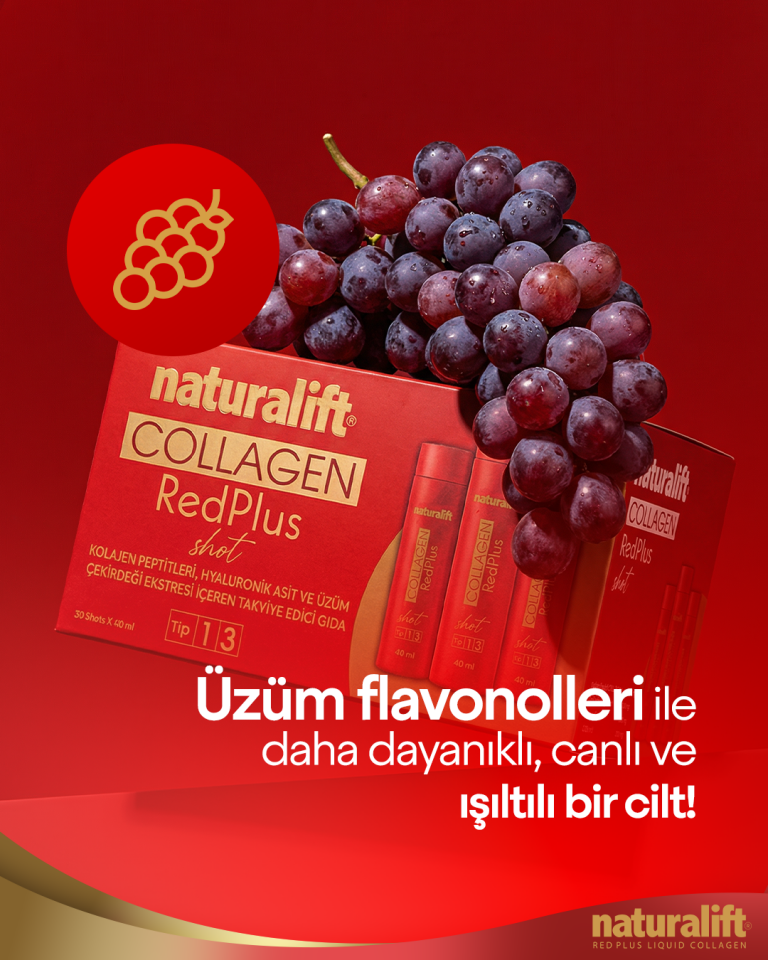 Naturalift Collagen Redplus Shot İçilebilir 30 Shot 40ml