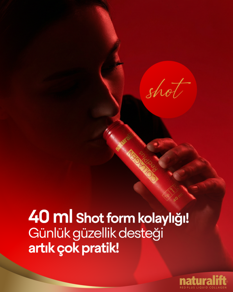 Naturalift Collagen Redplus Shot İçilebilir 30 Shot 40ml