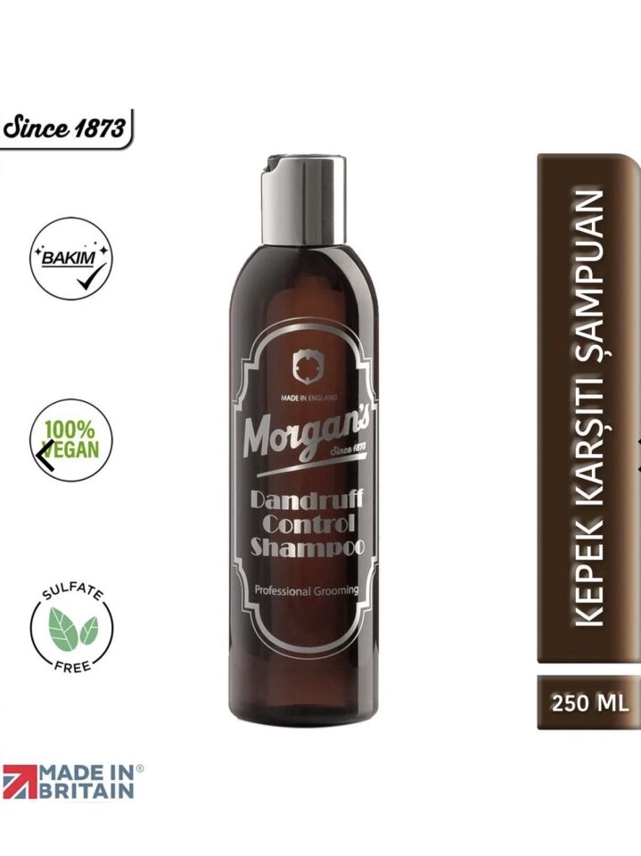 Morgan's Pomade Dandruff Control Shampoo - Kepek Kontrol Erkek Şampuanı 250 ml