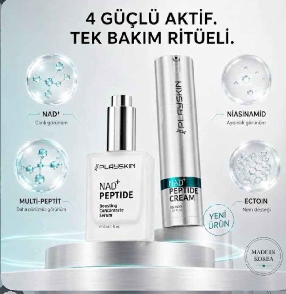 Playskin Nad Peptide 30 ml Peptide Cream 50 ml