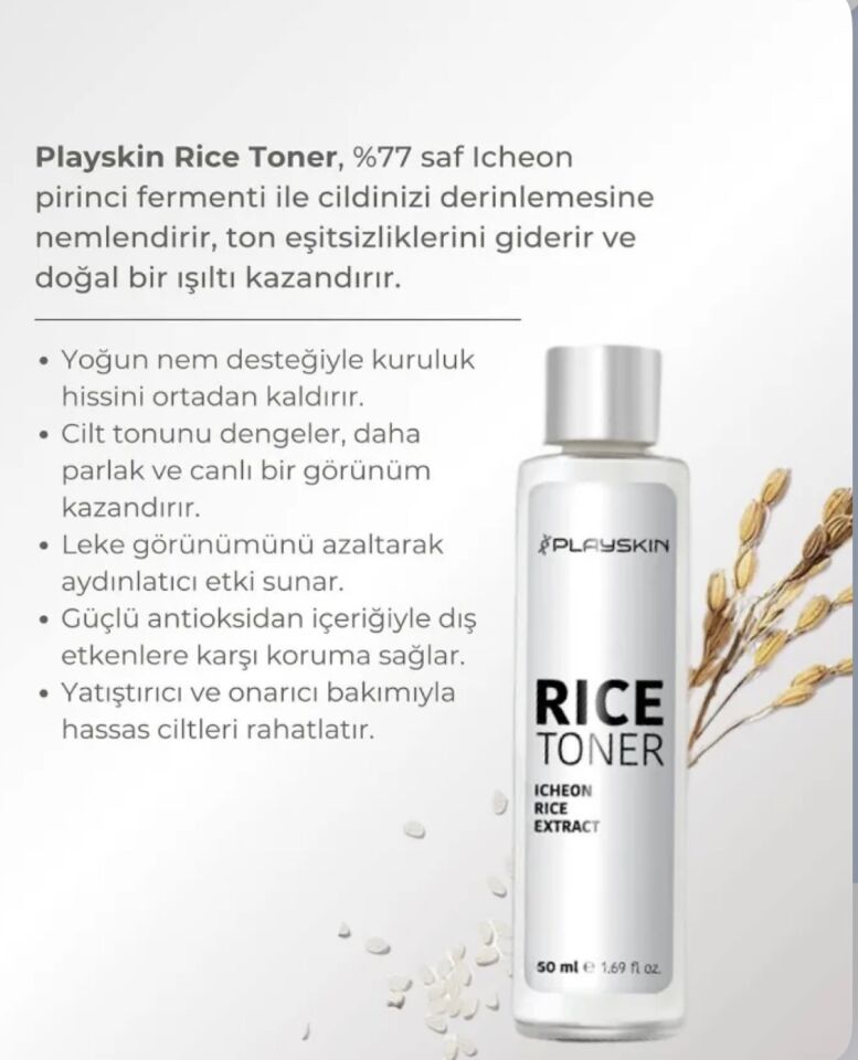 Playskin Rice Toner