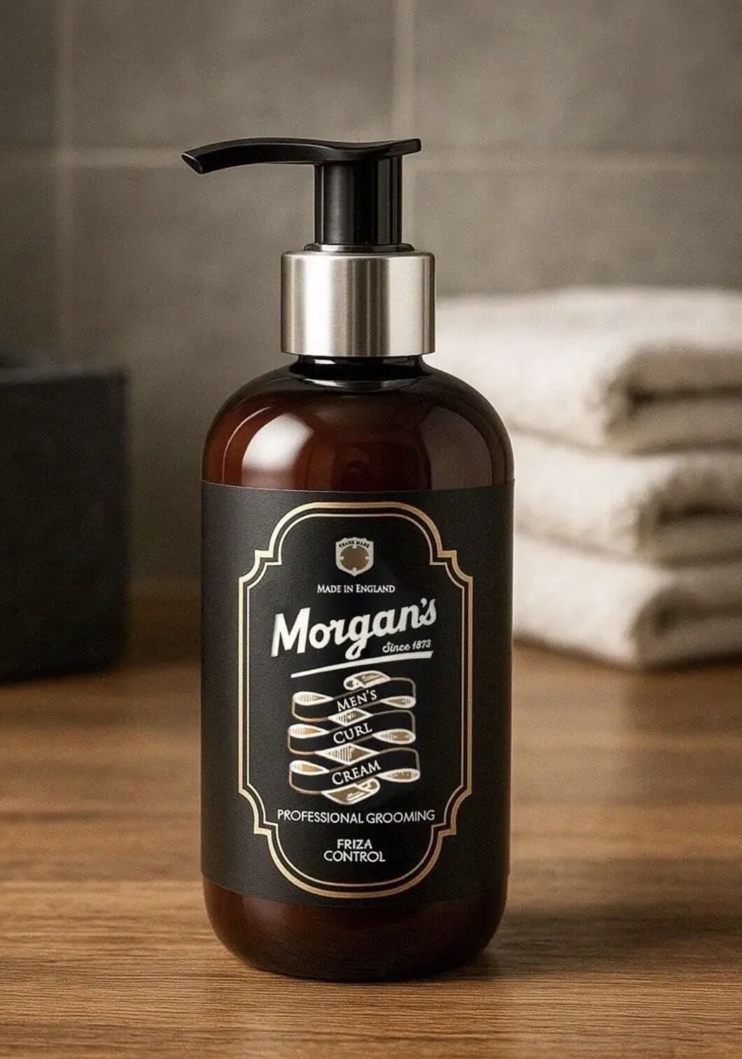 MORGAN'S POMADE Men's Curl Cream - Bukle Belirginleştirici Şekillendirici Erkek Saç Kremi 250 ml