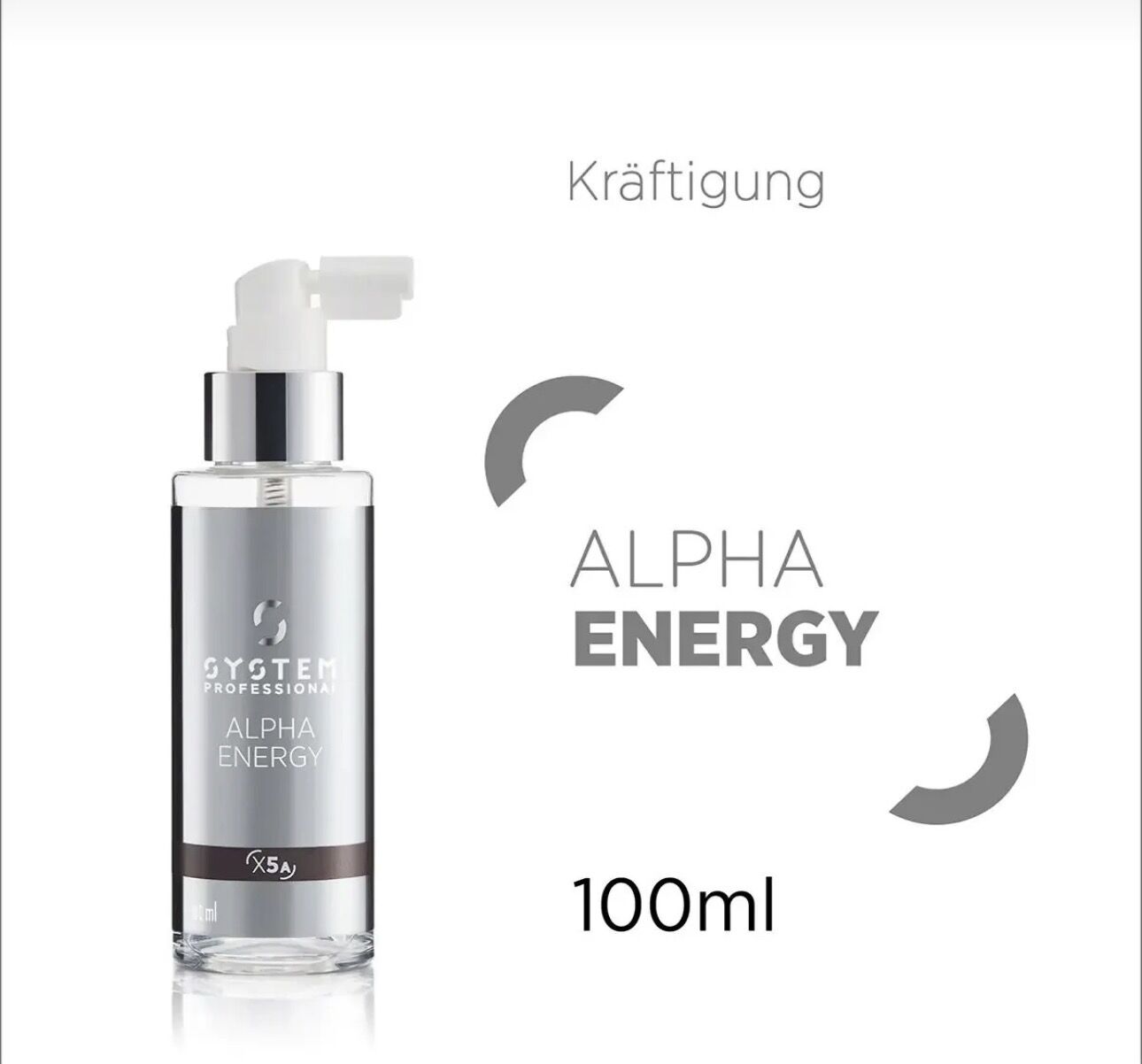 Wella System Professional Alpha Energy Serum 100ml