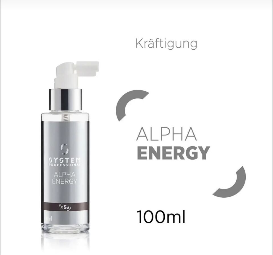 Wella System Professional Alpha Energy Serum 100ml