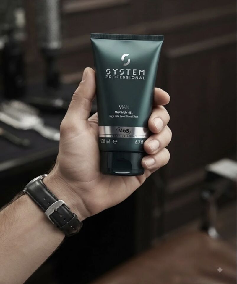 Wella System Professional Man Maximum Gel Saça Doku Bakım ve Parlaklık Veren Sert Jöle 150 ml